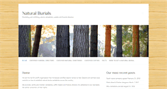 Desktop Screenshot of naturalburials.co.nz